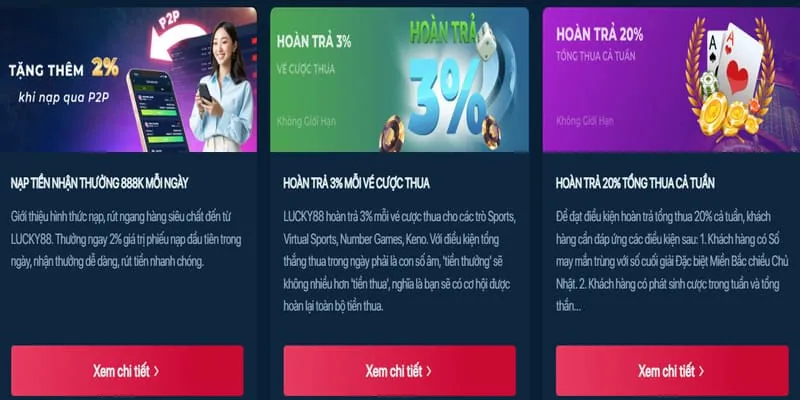 Hình ảnh các chương trình khuyến mãi và ưu đãi độc quyền tại ok365vip link vào